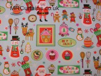 Christmas Bake (Christmas Fabrics) by Clarke & Clarke / Studio G